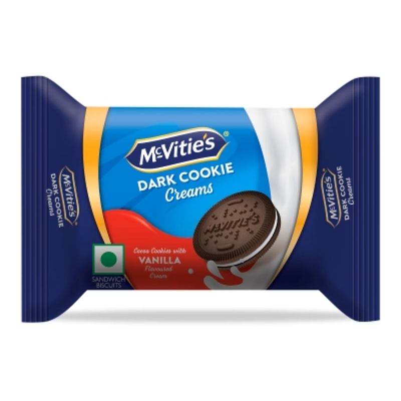 Mcvities Dark Cookies Cream Vanilla 40.4G